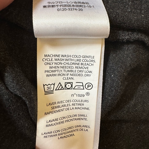 *NEW WITH TAGS* GREY CHAMBRAY 100% COTTON POLO BY RALPH LAUREN Size XXL - Picture 5 of 9